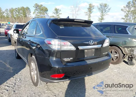 2010 Lexus Rx 350 z USA, uszkodzony, nr VIN 2T2ZK1BAXAC007781